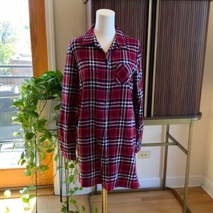 Romeo & Juliet Couture Flannel Dress Size M